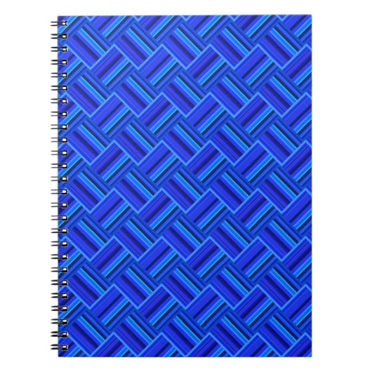 Carnet Blue stripes (Devant)