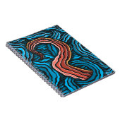 Carnet Blue Tentacle (Côté Droit)