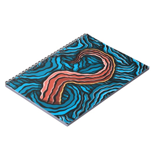 Carnet Blue Tentacle (Côté gauche)