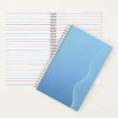 Carnet Blue Tone Notebook with Accents (À l'intérieur)