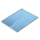 Carnet Blue Tone Notebook with Accents (Côté gauche)