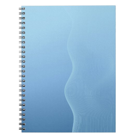 Carnet Blue Tone Notebook with Accents (Devant)