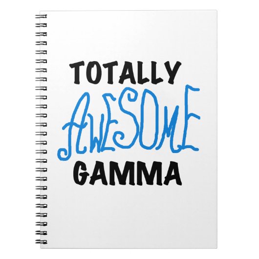 Carnet Blue Totalement génial Gamma Cadeaux (Devant)