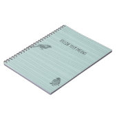 Carnet Blue Two birds following their dreams (Côté gauche)