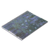 Carnet Blue Water Lilies Monet (Côté gauche)