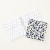 Carnet Blue Watercolor Foliage Notebook (Intérieur)