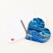 Carnet Blue Wave Love (Intérieur)