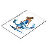 Carnet Blue Waves Ocean Girl (Côté gauche)