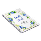 Carnet Blueberries and Foliage Birthday Guest Book (Côté Droit)