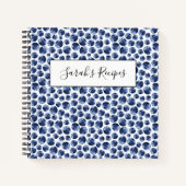 Carnet Blueberries Imprimer Motif de fruits (Devant)