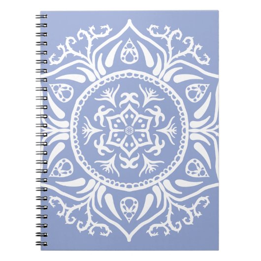 Carnet Blueberry Mandala (Devant)
