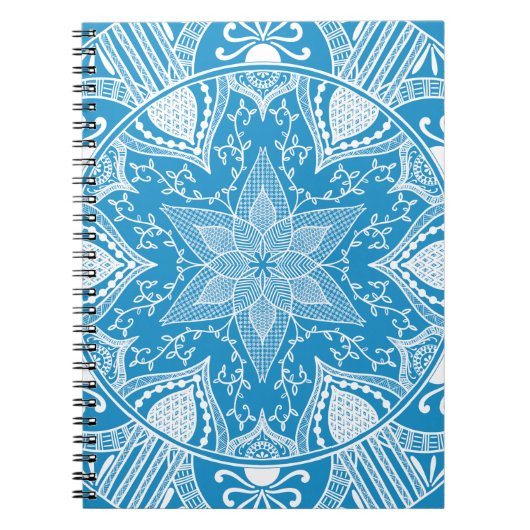 Carnet Bluebird Mandala (Devant)