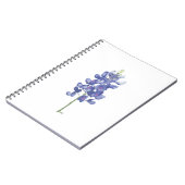 Carnet Bluebonnet à fleurs sauvages du Texas (Côté gauche)