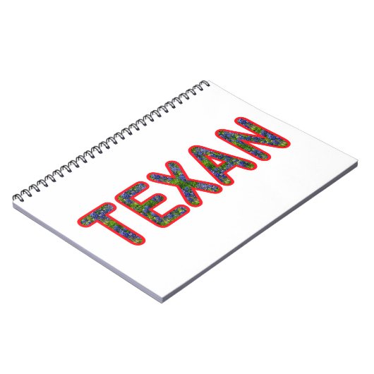 Carnet Bluebonnet Texan (Côté gauche)
