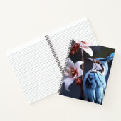 Carnet Bluejay et Fleurs (Intérieur)