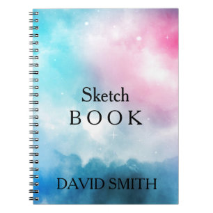 Carnet Bluesky WaterColor Abstrait