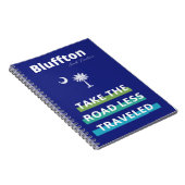 Carnet Bluffton Caroline du Sud La route moins parcourue (Côté Droit)