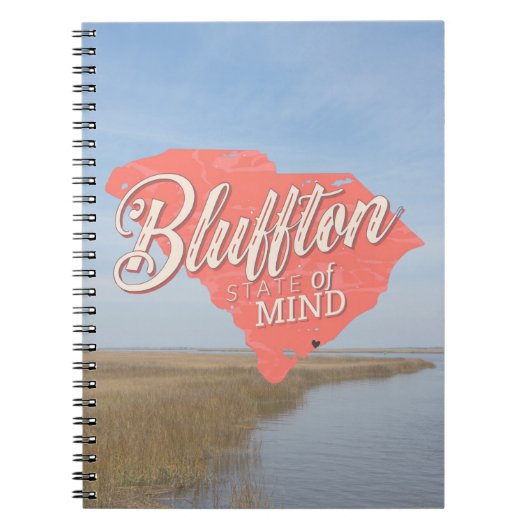 Carnet Bluffton State of Mind Lowcountry South Carolina (Devant)