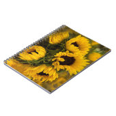 Carnet Blur Sunflower (Côté gauche)