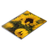 Carnet Blur Sunflower (Côté gauche)