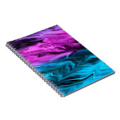 Carnet Blurred arrière - plan à la mode pourpre et bleu (Côté Droit)
