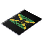 Carnet Bob Marley Notebook (Côté gauche)