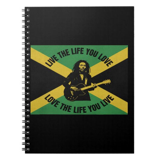 Carnet Bob Marley Notebook (Devant)