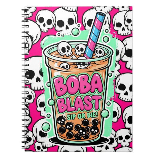 Carnet Boba Blast – Bois ou Meurs ! (Devant)