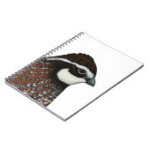 Carnet Bobwhite Quail Head (Côté gauche)