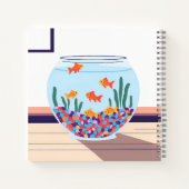 Carnet Bocal à poissons (Dos)