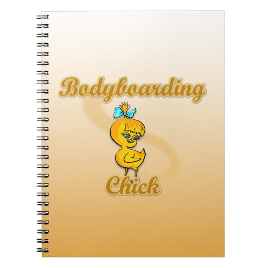 Carnet Bodyboard Chick (Devant)