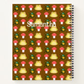 Carnet Boeuf De Coccinelle, Grenouille Et Champignons (Dos)