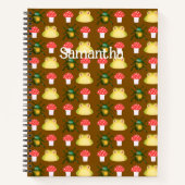 Carnet Boeuf De Coccinelle, Grenouille Et Champignons (Devant)