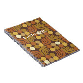Carnet Bohème Brun foncé (Côté Droit)