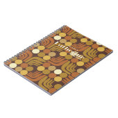 Carnet Bohème Brun foncé (Côté gauche)