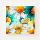 Carnet Bohemian Daisies Fleur sauvage Nom du Motif Baby B (Dos)