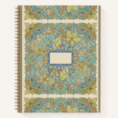 Carnet Bohemian Intricate Mandala & Butterfly Hardcover  (Devant)