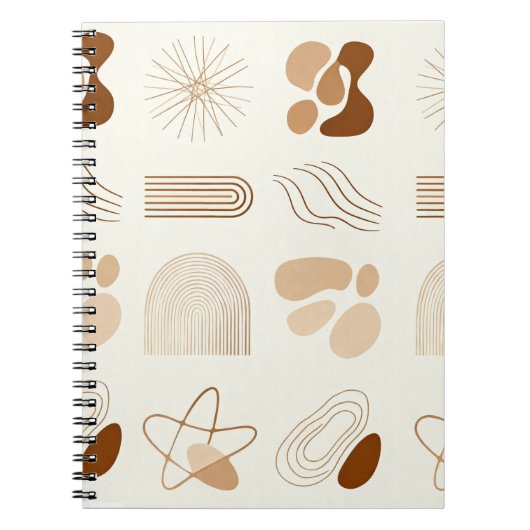 Carnet Boho Abstract Aesthetic Journa (Devant)