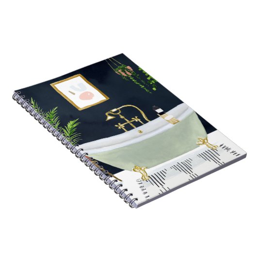 Carnet Boho Bath I (Côté Droit)