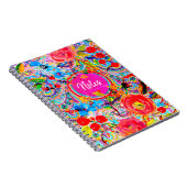 Carnet Boho Caravan Floral (Côté Droit)