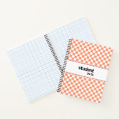 Carnet Boho Checkerboard Binder | Trendy Back to School (Intérieur)
