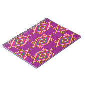 Carnet Boho Chic : Ornement Ethnique Sans Seamless (Côté gauche)