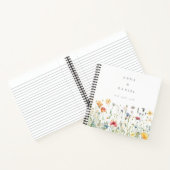 Carnet Boho Chic Wildflower Wedding Guest Book (Intérieur)