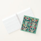 Carnet Boho Crânes de Sucre (Intérieur)