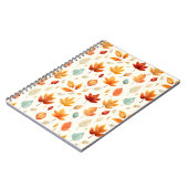 Carnet Boho Fall Leave Motif La beauté de l'automne avec (Côté gauche)
