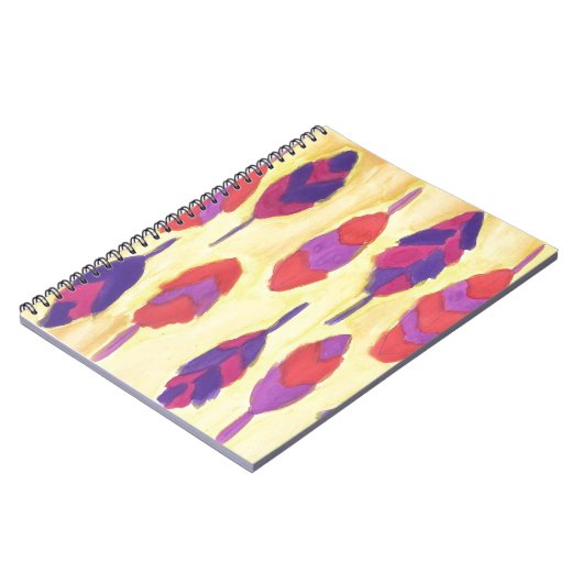 Carnet Boho Feathers (Côté gauche)