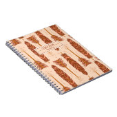 Carnet Boho Feathers Nom et sujet de la tribu (Côté Droit)
