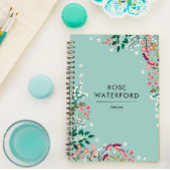 Carnet Boho Fleurs sauvages - Nom