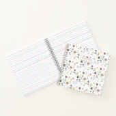 Carnet Boho Floral Fleur sauvage | Personnalisé (Intérieur)