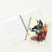 Carnet Boho Floral Fox Faune Nature (Intérieur)